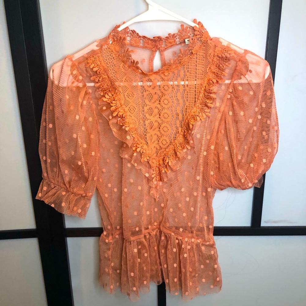 Salmon Pick Blouse